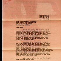 1939 Indiana Christian Endeavor Convention held in Washington