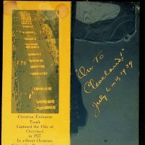 1939 Indiana Christian Endeavor Convention held in Washington