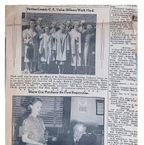 1939 Indiana Christian Endeavor Convention held in Washington