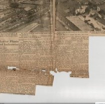 1948 article in Evansville newspaper about Washington