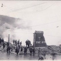Cabel & Kauffman buildings in Washington destroyed by fire (1923)