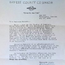 1939 Indiana Christian Endeavor Convention Held in Washington