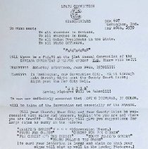 1939 Indiana Christian Endeavor Convention Held in Washington