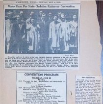 1939 Indiana Christian Endeavor Convention Held in Washington