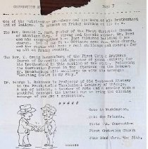 1939 Indiana Christian Endeavor Convention Held in Washington