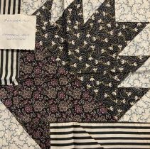 Flower pot quilt bock