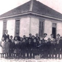 Students & teacher at No. 3 Bennington School (ca. 1910-1920)