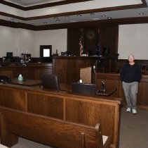 Circuit Courtroom at the Daviess County Courthouse (2024)