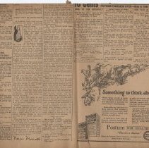 1923 Odon Journal newspaper (bottom of page seven)