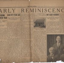 1923 Odon Journal newspaper (top of page two)