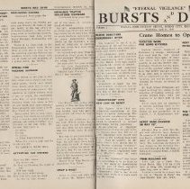 Volume 1 of "Burst and Duds" newspapers (1943-1944)