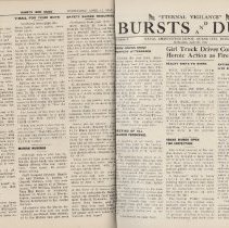 Volume 1 of "Burst and Duds" newspapers (1943-1944)
