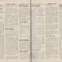 Volume 1 of "Burst and Duds" newspapers (1943-1944)
