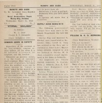 Volume 1 of "Burst and Duds" newspapers (1943-1944)