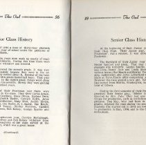 "The Owl" (1956) Elnora High School yearbook