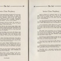 "The Owl" (1956) Elnora High School yearbook