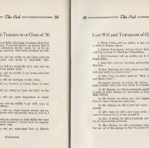 "The Owl" (1956) Elnora High School yearbook