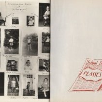 "The Owl" (1956) Elnora High School yearbook