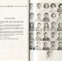 "The Owl" (1956) Elnora High School yearbook