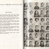 "The Owl" (1956) Elnora High School yearbook