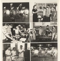 "The Owl" (1956) Elnora High School yearbook