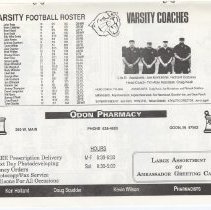 "93-94 North Daviess Fall Sports Program"