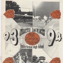 "93-94 North Daviess Fall Sports Program"