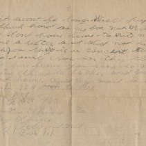 1918 letter from Pvt. Austin Elkins stationed in France during WW I