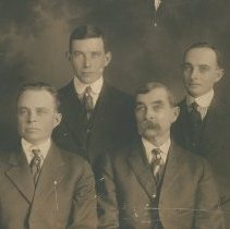 John Garten & his sons, William, Paul & Ernest (ca. 1910-1915)