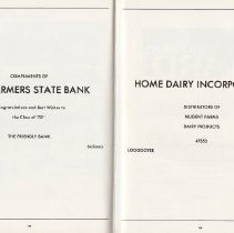 "Highlights" the 1970 North Daviess High School yearbook