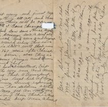 1918 letter from Aldo Chambers stationed in France during WW I