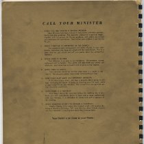 1970 Free Methodist Church membership directory in Washington