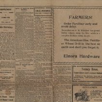 August 25, 1911 Elnora Star newspaper