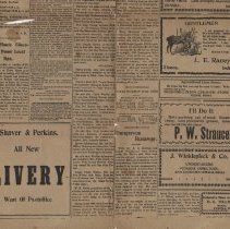 August 25, 1911 Elnora Star newspaper