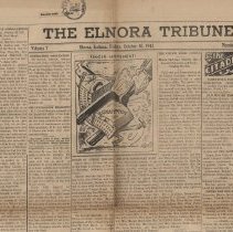 October 10, 1941 edition of The Elnora Tribune