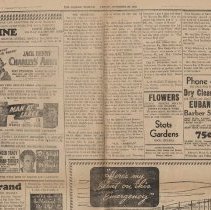 November 28, 1941 edition of The Elnora Tribune