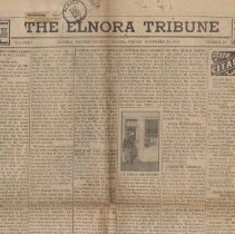 November 28, 1941 edition of The Elnora Tribune