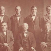 John Babrick, Sr. & his six sons (ca. 1920-1930)