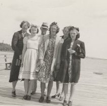 Viola J. Bruce and her family (ca. 1935-1940)