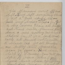 1918 letter from Austin Zigler to his parents shortly after end of  WW I