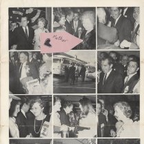 1968 newsletter about Richard Nixon's visit to Washington