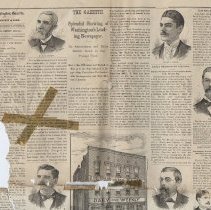 Complete copy of  the 1892 "Souvenir Edition" of "The Washington Gazette"