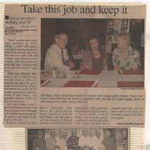 Newspaper clippings compiled by Olive Lawyer # 10