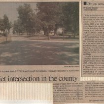 Newspaper clippings compiled by Olive Lawyer # 10