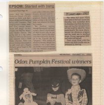 Newspaper clippings compiled by Olive Lawyer # 10