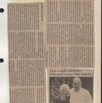 Newspaper clippings compiled by Olive Lawyer # 10