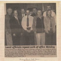 Newspaper clippings compiled by Olive Lawyer # 10