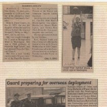 Newspaper clippings compiled by Olive Lawyer # 10