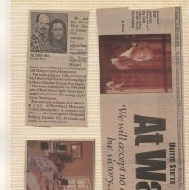 Newspaper clippings compiled by Olive Lawyer # 10