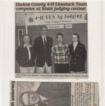 Newspaper clippings compiled by Olive Lawyer # 10